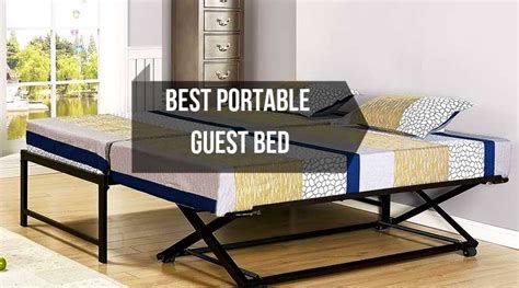 Best portable bed for guests - This portable bed is best as rollaway bed for guests and family. This bed comes with multiple purpose and usage. Thus, it can be a gift bed, couch bed, throw bed, and many more. The material is washer friendly and is easy to clean. Therefore, the material composition makes it durable and long-lasting. It is one of the best portable beds.